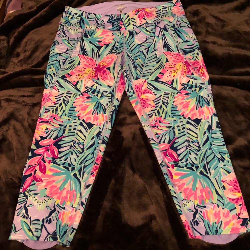 Lilly Pulitzer Luxletic cropped leggings
